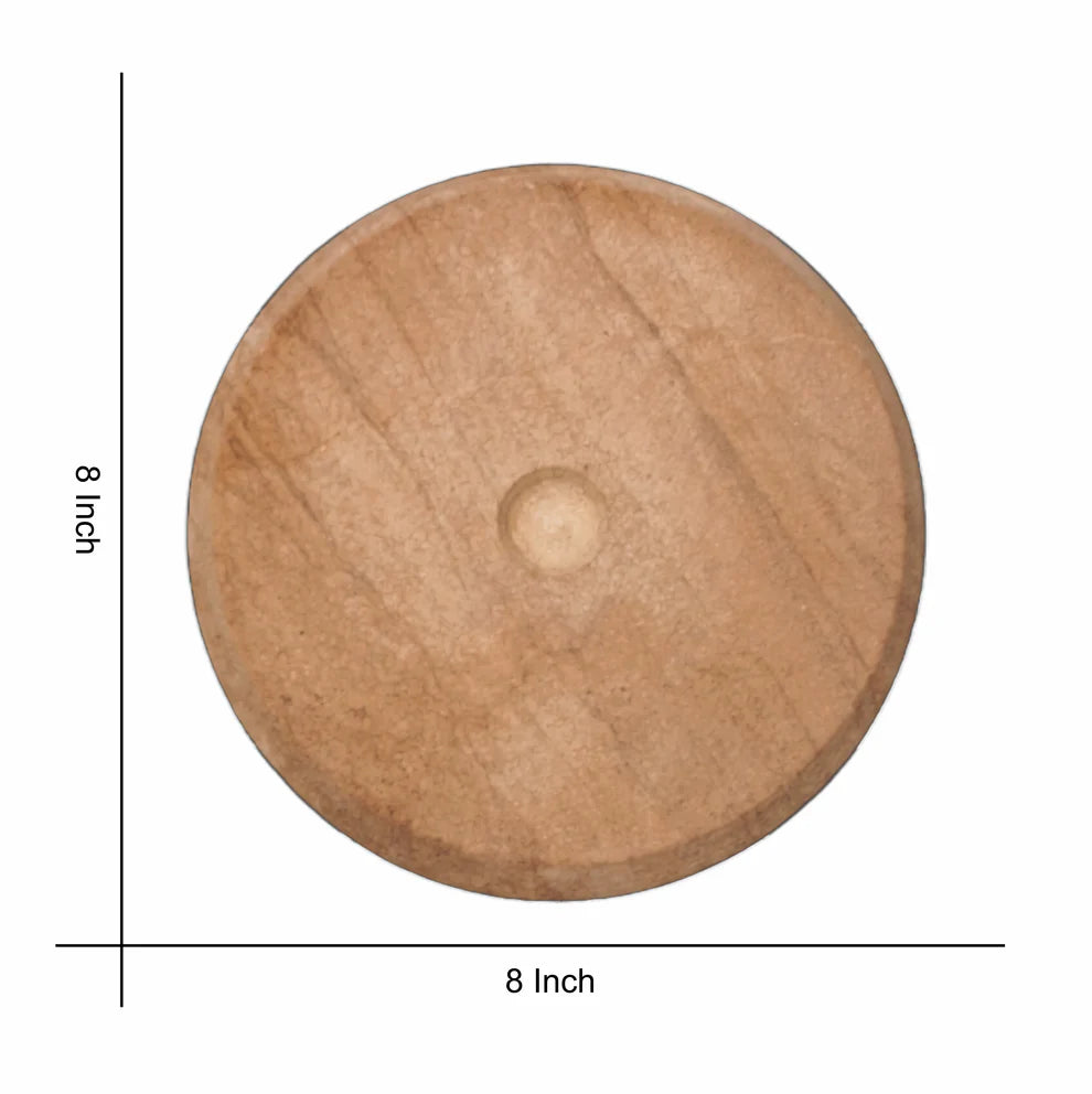 Sandalwood Rubbing Stone 7 To 8.5 Inches