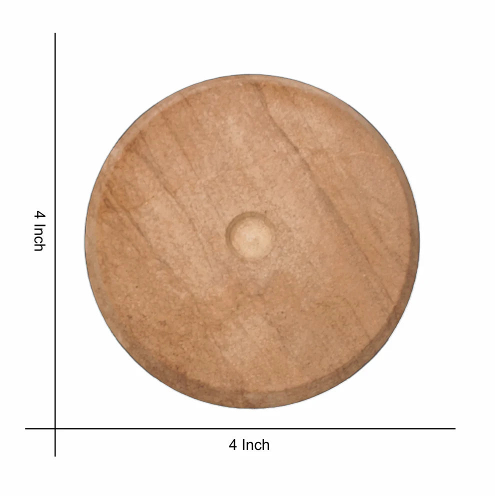 Sandalwood Rubbing Stone 3.5 To 4.5 Inches