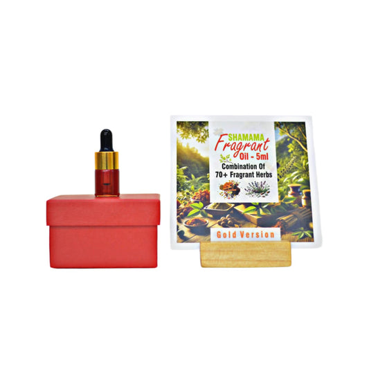 Shamama Fragrant Oil - Gold Version - Combination Of 70+ Fragrant Herbs - 5 ML