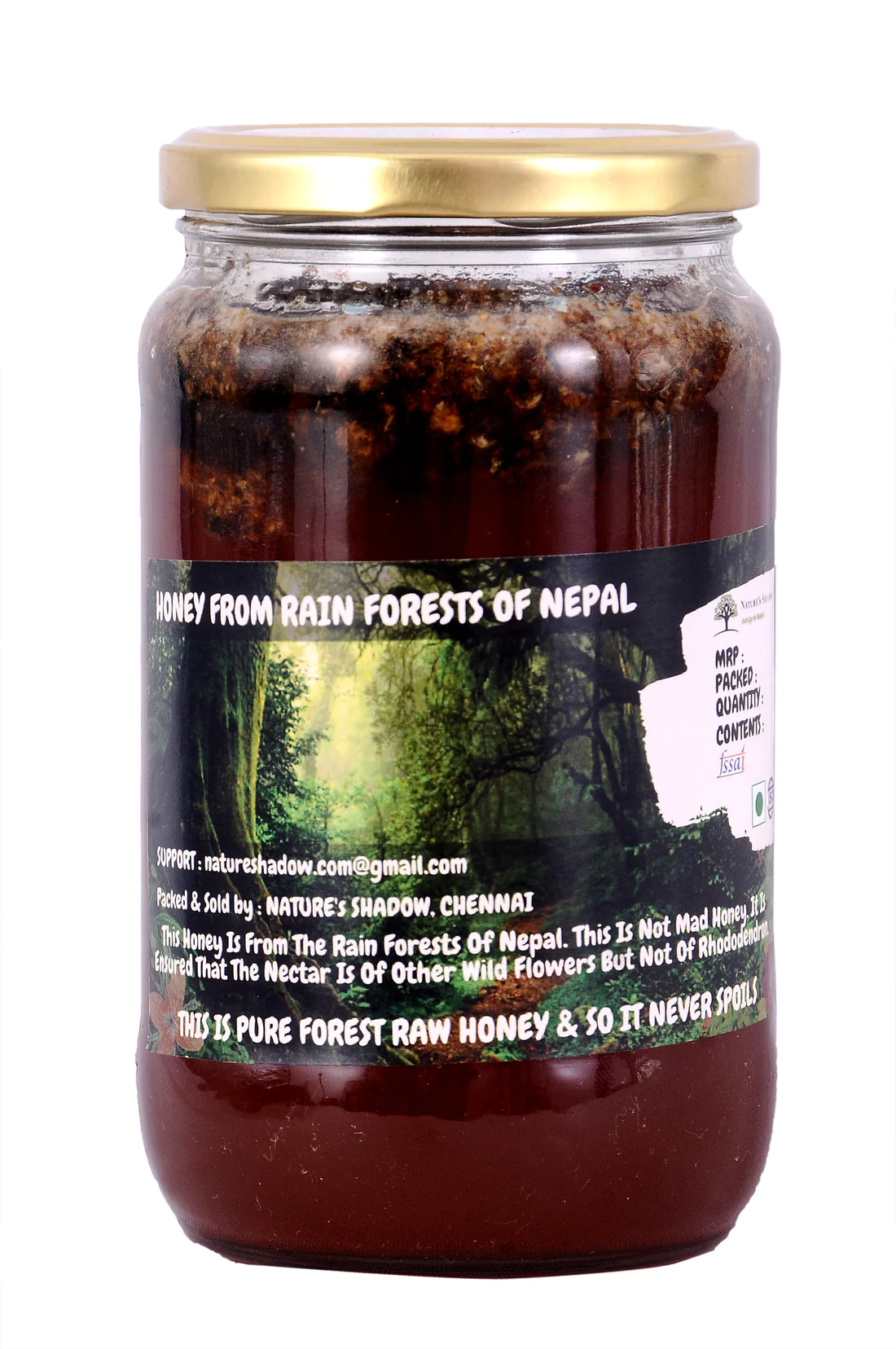 Nepalese Origin : Wild Honey From the Rain Forests Of Nepal (This honey might cryztallize easily)