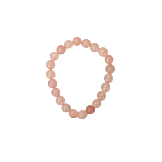 Rose Quartz Bracelet | Love + Calm Bead Bracelet
